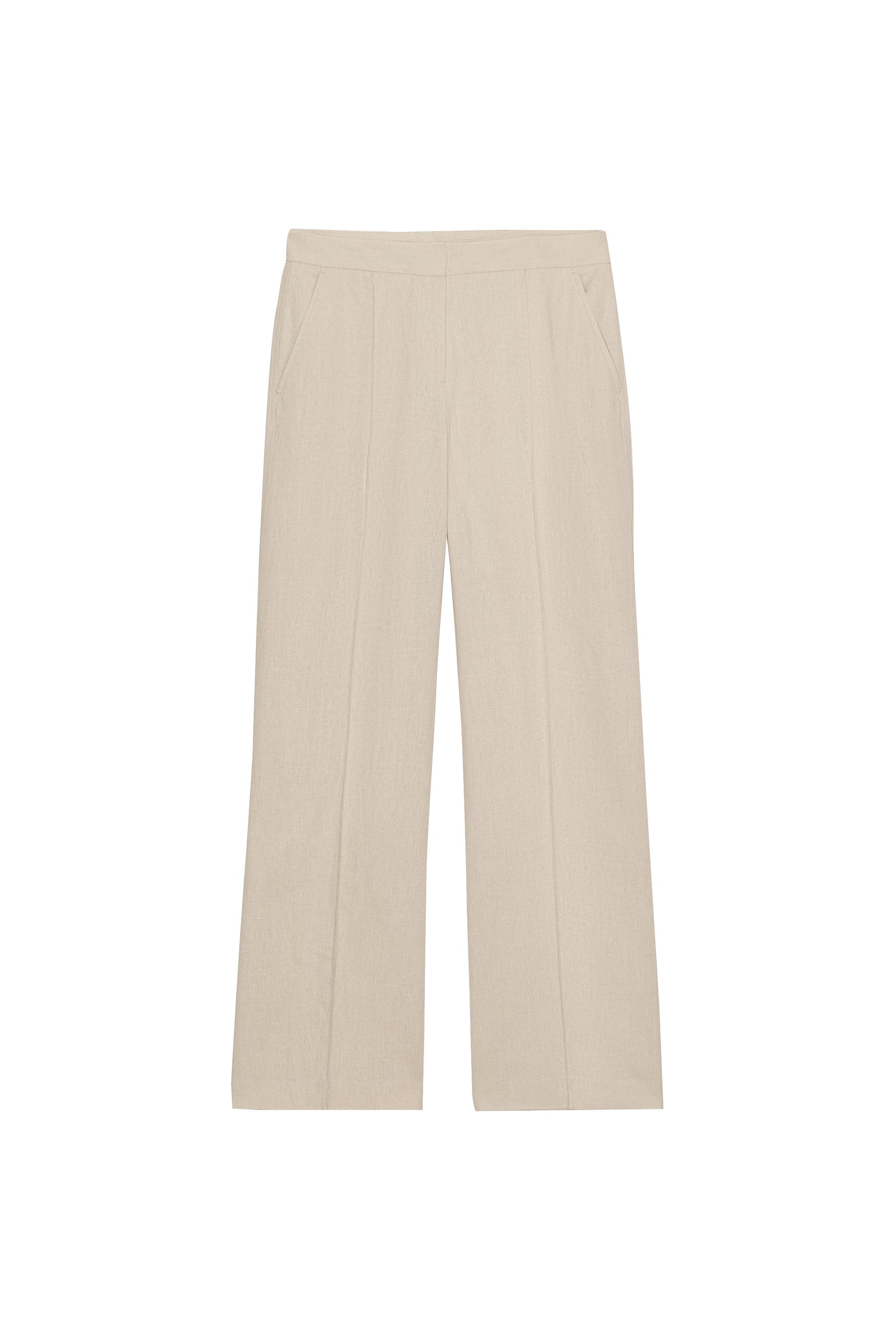 PANTALON SAFARI AVEC LIN